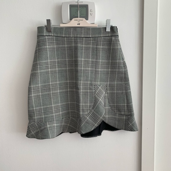 Zara checked skirt - Picture 3 of 5